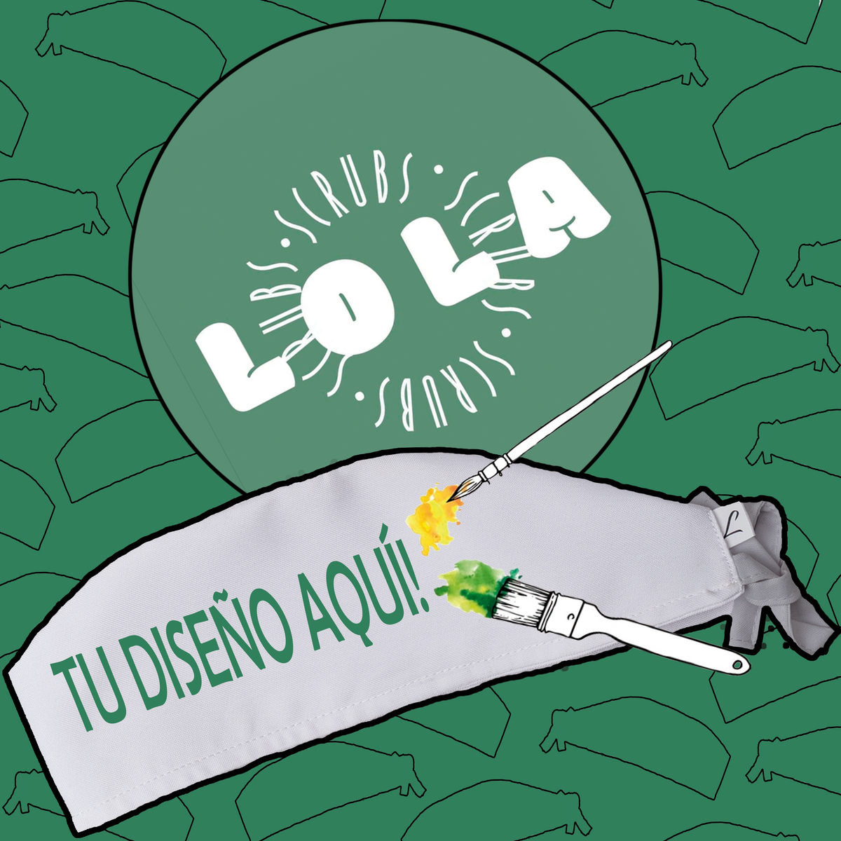 Gorro quirúrgico Personalizado con tu diseño